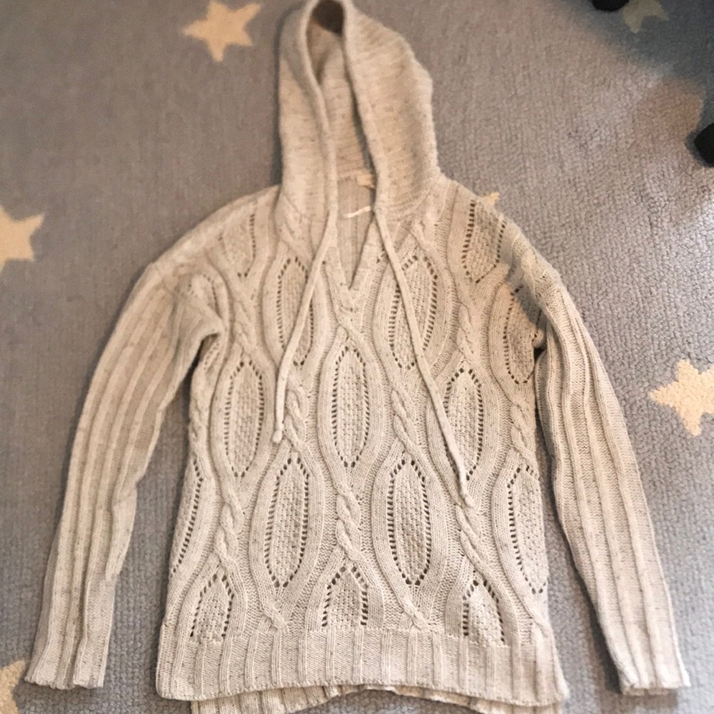 Knitted Hoodie